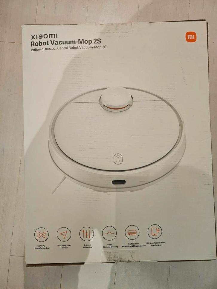 Xiaomi Robot Vacuum Mop 2S - Robotstofzuiger, Witgoed en Apparatuur, Stofzuigers, Ophalen of Verzenden