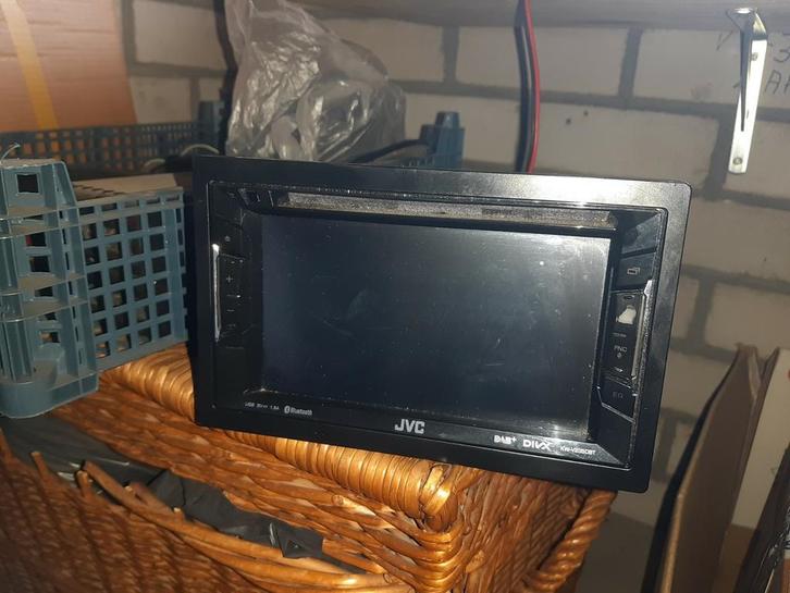 Goede gebruikte JVC 2 en Kenwood din radio., Auto diversen, Autoradio's, Gebruikt, Ophalen of Verzenden