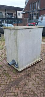 Geïsoleerde Waterbak - Gebruikt, Tuin en Terras, Regentonnen, Kunststof, Gebruikt, Met kraantje, 150 liter of meer