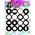 OPRUIMING! Cling Stamp – Art By Marlene background nr.09, Hobby en Vrije tijd, Verzenden, Nieuw, EZ-mounted stempel