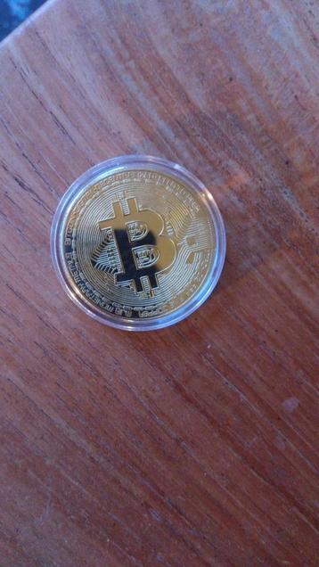 Bitcoin munt beschikbaar voor biedingen