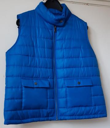 Blauwe  nieuwe bodywarmer, mt 44/46 beschikbaar voor biedingen