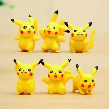 Set van 6x Pokemon Go Pikachu poppetjes beschikbaar voor biedingen