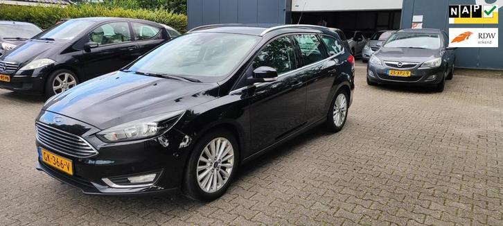 Ford Focus Wagon 1.5 Titanium Edition bj 2015 airco/navi, Auto's, Ford, Bedrijf, Te koop, Focus, ABS, Airbags, Airconditioning
