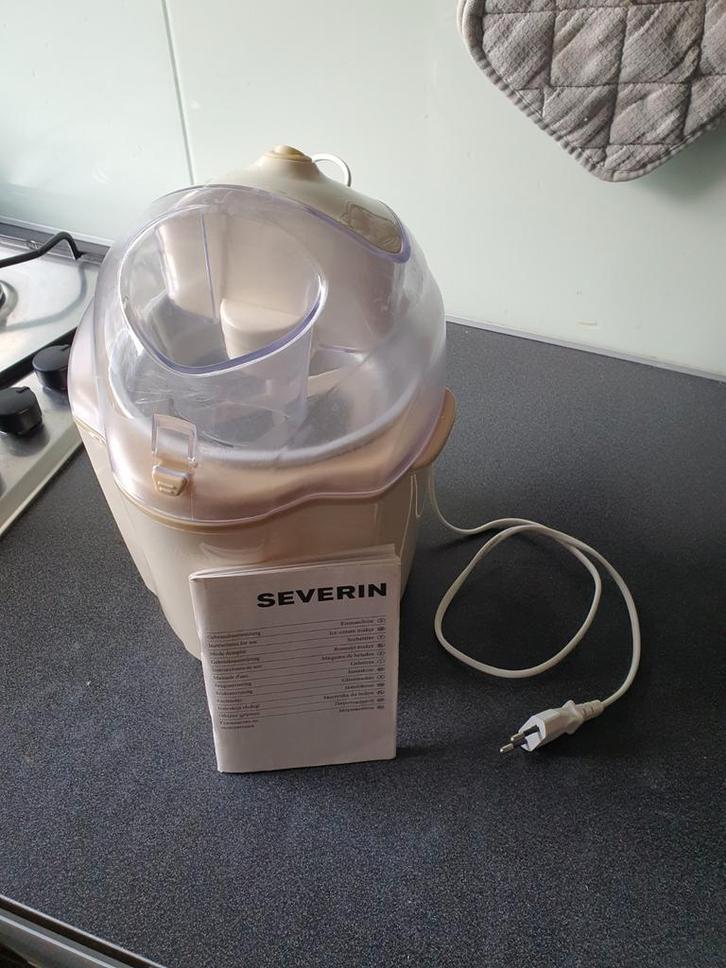 Severin IJsmachine, Witgoed en Apparatuur, IJsmachines, Gebruikt, Koelelement, Ophalen