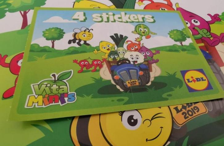 Lidl Vitamini stickers, Verzamelen, Supermarktacties, Lidl, Ophalen of Verzenden