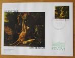FDC Kunstwerk Melchior d'Hondecoeter, jachttrofeeën, Verzenden, Gestempeld, Overige thema's