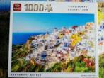 Puzzel 1000 stukjes: Santorini, Greece, Ophalen of Verzenden, 500 t/m 1500 stukjes, Gebruikt, Legpuzzel