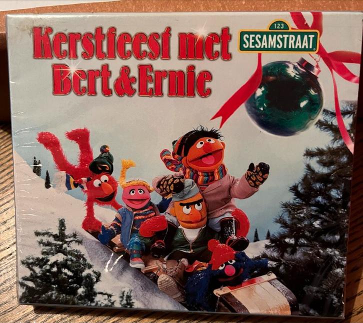 Kerstfeest met Bert & Ernie CD - Nieuw!, Cd's en Dvd's, Cd's | Kinderen en Jeugd, Nieuw in verpakking, Muziek, Ophalen of Verzenden