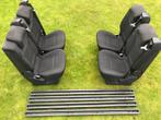 2 camperstoelen met eigen gordel op losse rails in top staat, Auto-onderdelen, Interieur en Bekleding, Ophalen, Gebruikt, Triumph