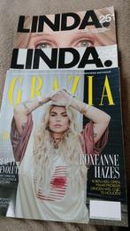 Linda & Grazia Tijdschriften - 2024/2025, Boeken, Tijdschriften en Kranten, Ophalen of Verzenden, Zo goed als nieuw, Damesbladen