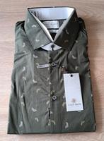 Cast Iron regular fit overhemd groen - Maat XL, Kleding | Heren, Overhemden, Nieuw, Groen, Halswijdte 43/44 (XL), Cast Iron
