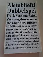 2 boeken alstublieft dubbelspel en verrassing. Samen 2 euro., Ophalen of Verzenden, Zo goed als nieuw