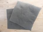 2 kussens antracietgrijs 70x70, Huis en Inrichting, Ophalen, Zo goed als nieuw, Grijs, Vierkant