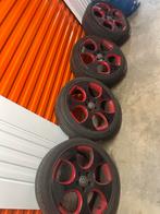 Golf5 MK5/GTI Detroit Velgen met Banden, 18 inch, Gebruikt, Banden en Velgen, Ophalen of Verzenden