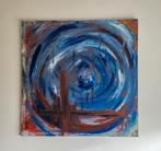 Abstract schilderij "Rond", Antiek en Kunst, Ophalen