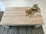Haco Salontafel Hout - Wit Look, Gebruikt, 100 tot 150 cm, Minder dan 50 cm, Rechthoekig