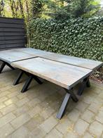 4x zo goed als nieuwe steigerhouten bureau’s, Ophalen of Verzenden, Zo goed als nieuw