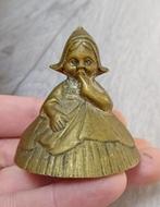 vintage tafelbel klein meisje, boerin, Ophalen of Verzenden