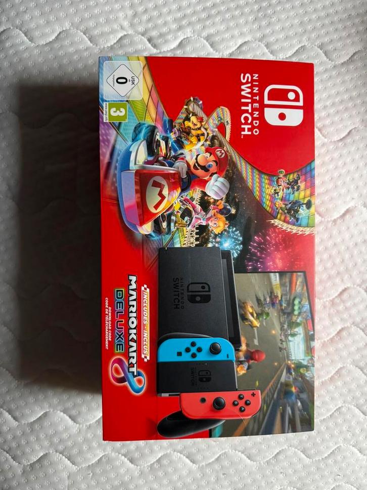 Te koop Nintendo Switch v1 met veel accesoires!, Spelcomputers en Games, Spelcomputers | Nintendo Switch, Zo goed als nieuw, Switch Original