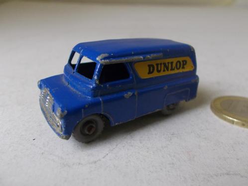 1957 Matchbox Lesney No 25A BEDFORD VAN 12 CWT "DUNLOP"(-B-), Hobby en Vrije tijd, Modelauto's | 1:87, Gebruikt, Bus of Vrachtwagen