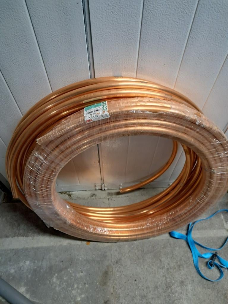 Wicu  zachtkoper 22mm, Ophalen, Overige materialen, 6 meter of meer, Overige typen