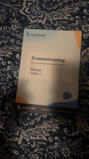 Biologie Mavo 4 Examentraining beschikbaar voor biedingen