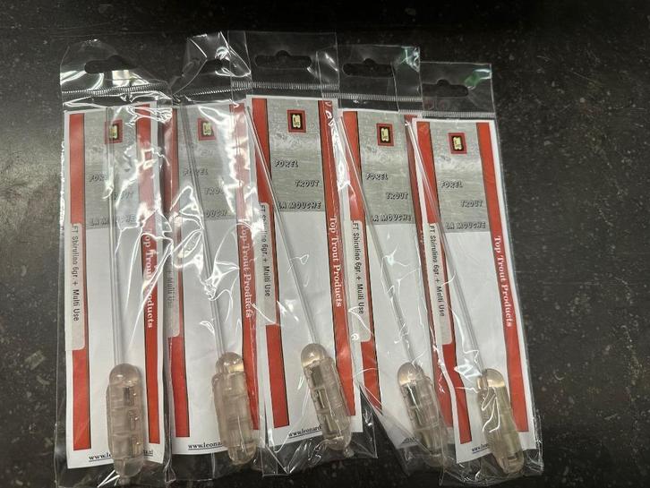 Diverse Sbirulinos 6 - 10 en 20 gram OP=OP Forel Vissen, Watersport en Boten, Hengelsport | Algemeen, Nieuw, Overige typen, Ophalen of Verzenden