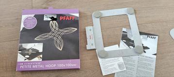 Petit metal hoop 10x10 Husqvarna Pfaff  beschikbaar voor biedingen