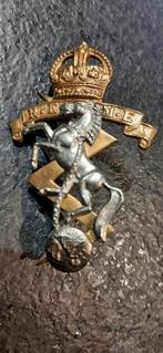 cap badge engels, Verzamelen, Ophalen of Verzenden, Landmacht, Engeland, Embleem of Badge