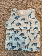 TE KOOP: leuk mouwloos shirtje met giraffen H&M maat 92 ZGAN, Kinderen en Baby's, Jongen, Ophalen of Verzenden, Zo goed als nieuw