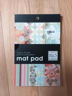 Me & my big ideas mat pad 27 vellen papier knutselpapier, Ophalen of Verzenden, Nieuw, Papier of Karton, Overige merken