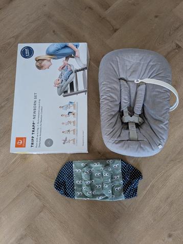 Stokke Tripp Trapp Newborn Set Gray + extra hoes beschikbaar voor biedingen