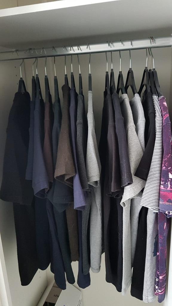 16 mooie t-shirts in diverse kleuren, effen en merken, Kleding | Dames, Dames-kledingpakketten, Zo goed als nieuw, Maat 36 (S)