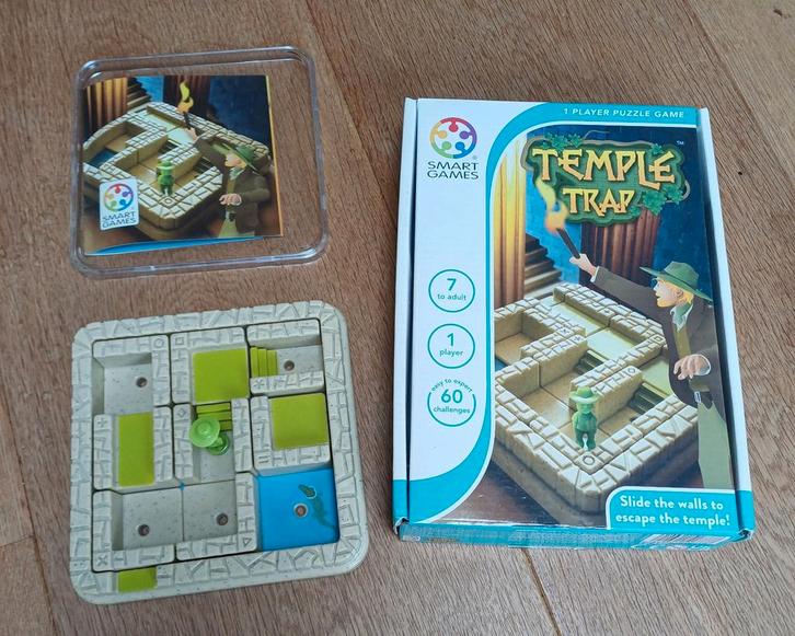 Temple Trap - Smart Games Puzzel, Hobby en Vrije tijd, Denksport en Puzzels, Zo goed als nieuw, Overige typen, Minder dan 500 stukjes