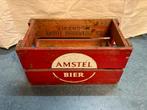 Amstel bier, houten krat., Ophalen, Gebruikt, Overige typen, Amstel