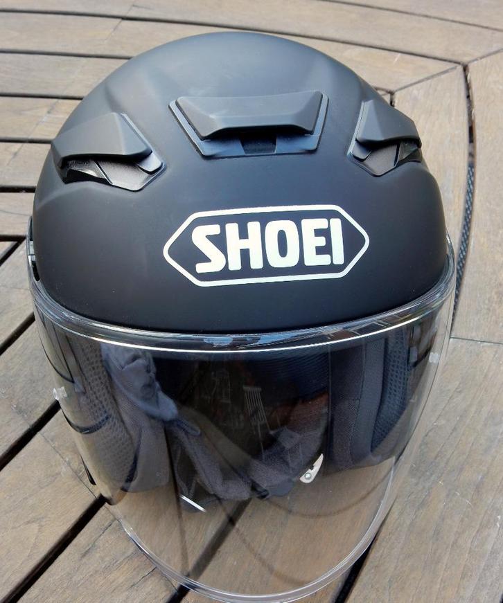 Shoei J-Cruise 2 Mat Black XS, Motoren, Kleding | Motorhelmen, Dames, Heren, Kinderen, Jethelm, XS, Shoei, Nieuw zonder kaartje