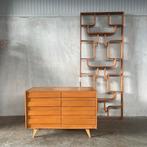 Oude lade ladekast, jiroutek, vintage kast, jaren 60, Ophalen, 5 laden of meer, 50 tot 100 cm, Zo goed als nieuw