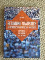 Beginning Statistics - Foster, Diamond & Jeffries, Ophalen of Verzenden, Gamma, Liam Foster, Ian Diamond, Julie Jeffries, WO