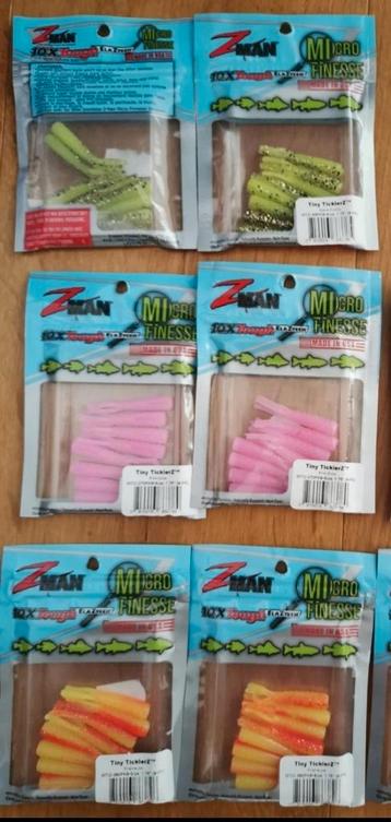 6x Zman tiny ticklerz 1.75 inch  beschikbaar voor biedingen