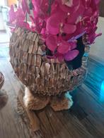 Schelpenvaas - 37cm hoog, 50cm breed, Ophalen, Overige materialen, Gebruikt, Overige kleuren