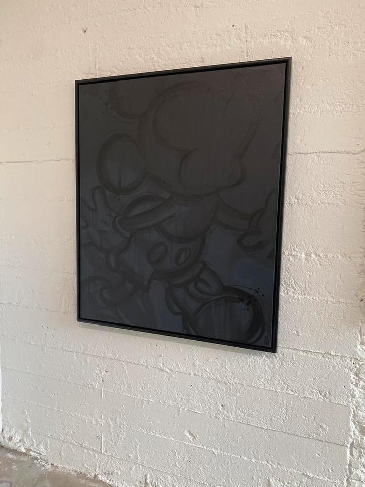 Te koop: schitterend schilderij Jeej (withjeej), Antiek en Kunst, Kunst | Schilderijen | Modern, Ophalen of Verzenden