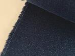 De Ploeg Lumina 13/44; donkerblauw; 11,5 meter meubelstof, Wol, Blauw, 120 cm of meer, Ophalen of Verzenden