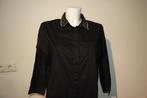 Essentiel Antwerp blouse tuniek kraagje kraaltjes M, Kleding | Dames, Blouses en Tunieken, Maat 38/40 (M), Verzenden, Zwart, Zo goed als nieuw