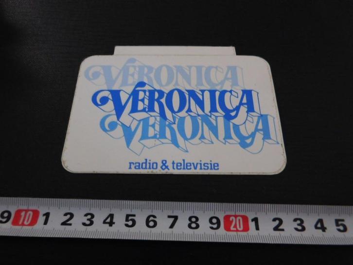 sticker Omroep VERONICA radio & Televisie, Verzamelen, Stickers, Zo goed als nieuw, Ophalen