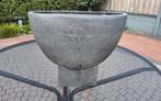 Zeer mooie bloempot., Tuin en Terras, Ophalen, Steen, Minder dan 30 cm, Rond