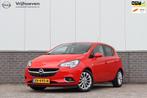 Opel Corsa 1.0 Turbo Online Edition Trekhaak 1e eig NL Auto, Voorwielaandrijving, Gebruikt, Leder en Stof, Origineel Nederlands