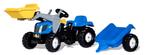Rollykid JCB traptractor met voorlader en kar traptrekker, Ophalen, Nieuw, Trapvoertuig