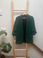Dark green blazer - ZARA, Ophalen of Verzenden, Zo goed als nieuw, Groen
