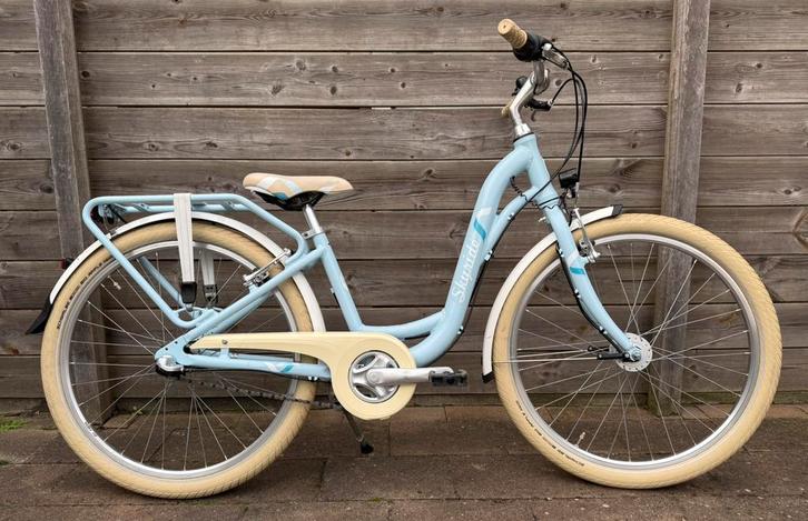 Nieuwstaat Puky Skyride 24 inch meisjesfiets, Fietsen en Brommers, Fietsen | Meisjes, Zo goed als nieuw, 24 inch, Handrem, Versnellingen